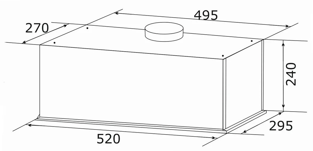 Granado Palamos 4613-1200 Black glass Габаритные размеры