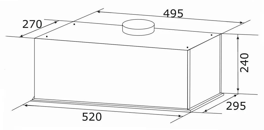 Granado Palamos 4613-1200 White glass Габаритные размеры