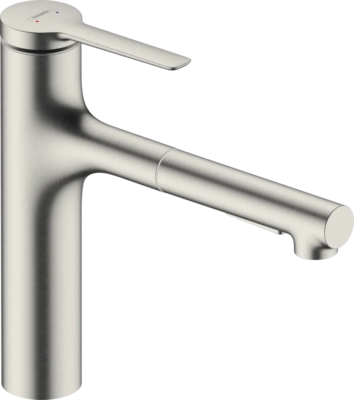 Смеситель для кухни Hansgrohe Zesis M33 Steel 74804800