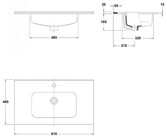 Gala Smile 81 (SW0003016) Габаритні розміри