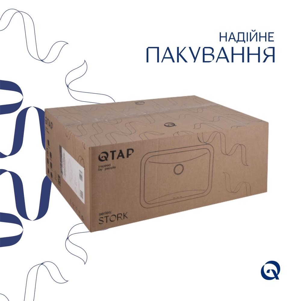 Раковина Q-Tap Stork White QT1511H0422DW отзывы - изображения 5