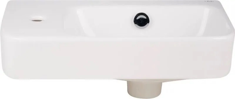 Раковина Q-Tap Tern White + донный клапан PU02O (QT17115117LWN47327) цена 3606 грн - фотография 2