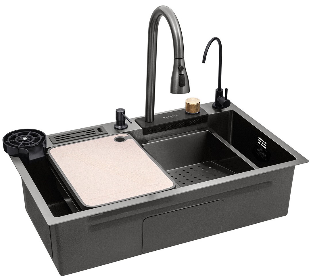 Kroner KRP Schwarze-SET7545NB PVD (CV033805)