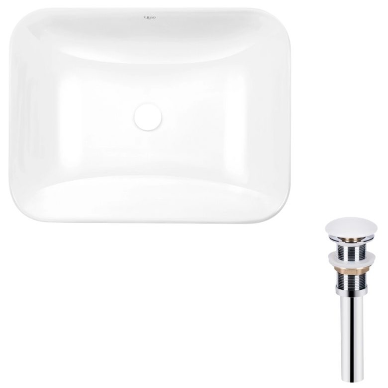 Q-Tap Scorpio White + донний клапан PU02 (QT1411K490WN47290)