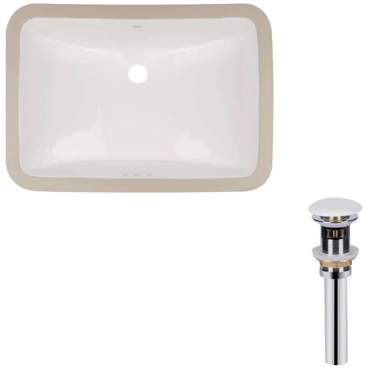 Q-Tap Stork White + донний клапан PU02O (QT15116032WN47293)