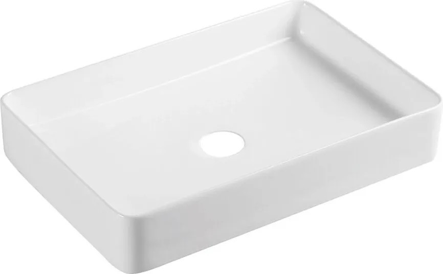 Раковина Q-Tap Tern White + донный клапан PU02 (QT17112174WN47303) цена 4976 грн - фотография 2