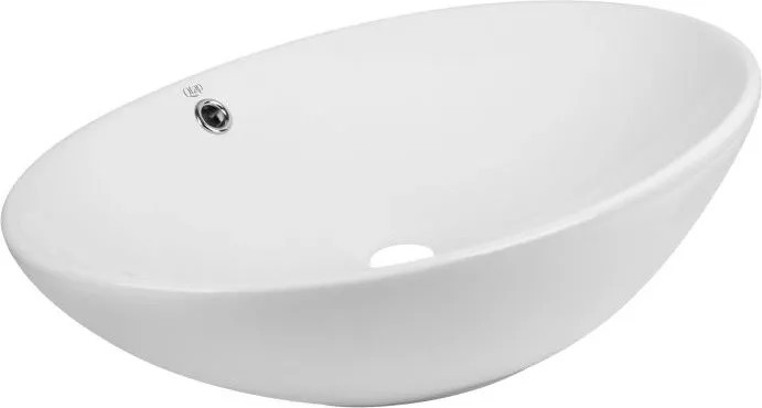 Раковина Q-Tap Dove White + донний клапан PU02O (QT06113077WN47309) ціна 4882 грн - фотографія 2