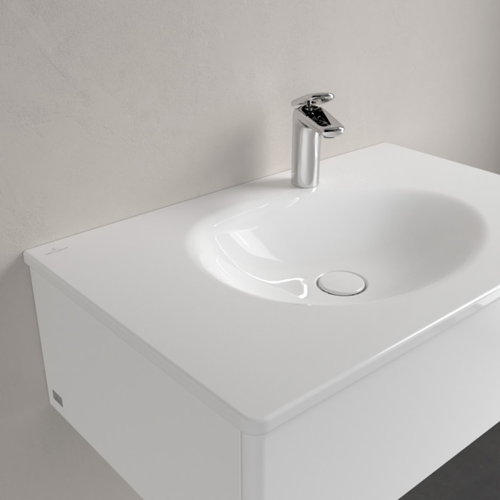 Умывальник Villeroy&Boch Antao White Alpin (4A7581R1) отзывы - изображения 5