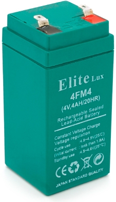 Elite AGM GP44F1 4 V 4 Ah, Green, Q30 (4FM-4)