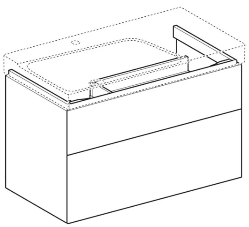 Geberit Xeno2 500.515.00.1 Габаритні розміри