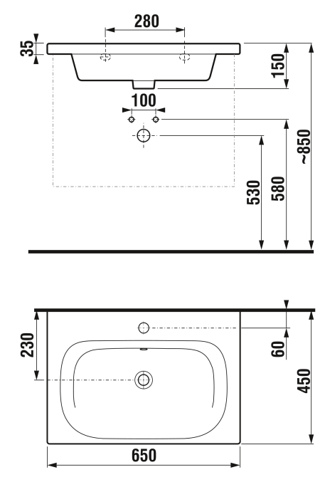 Jika Mio H8127140001041 Габаритні розміри