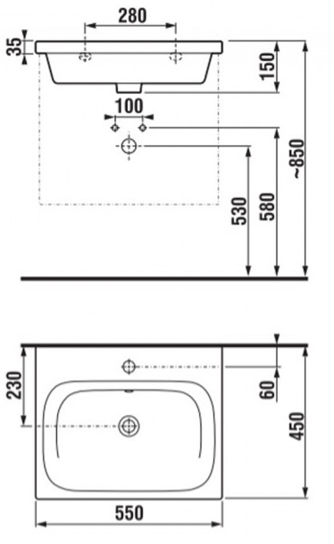 Jika Mio H8127120001041 Габаритні розміри