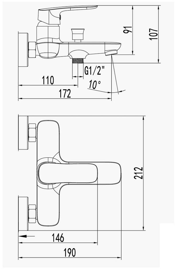 Imprese Loket SET20230914 Габаритні розміри