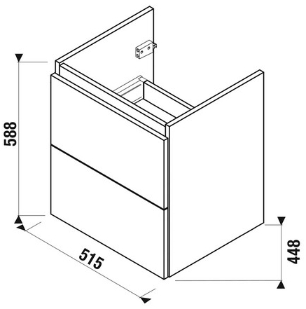 Jika Mio (H40J7144015001) 51,5 см Габаритні розміри