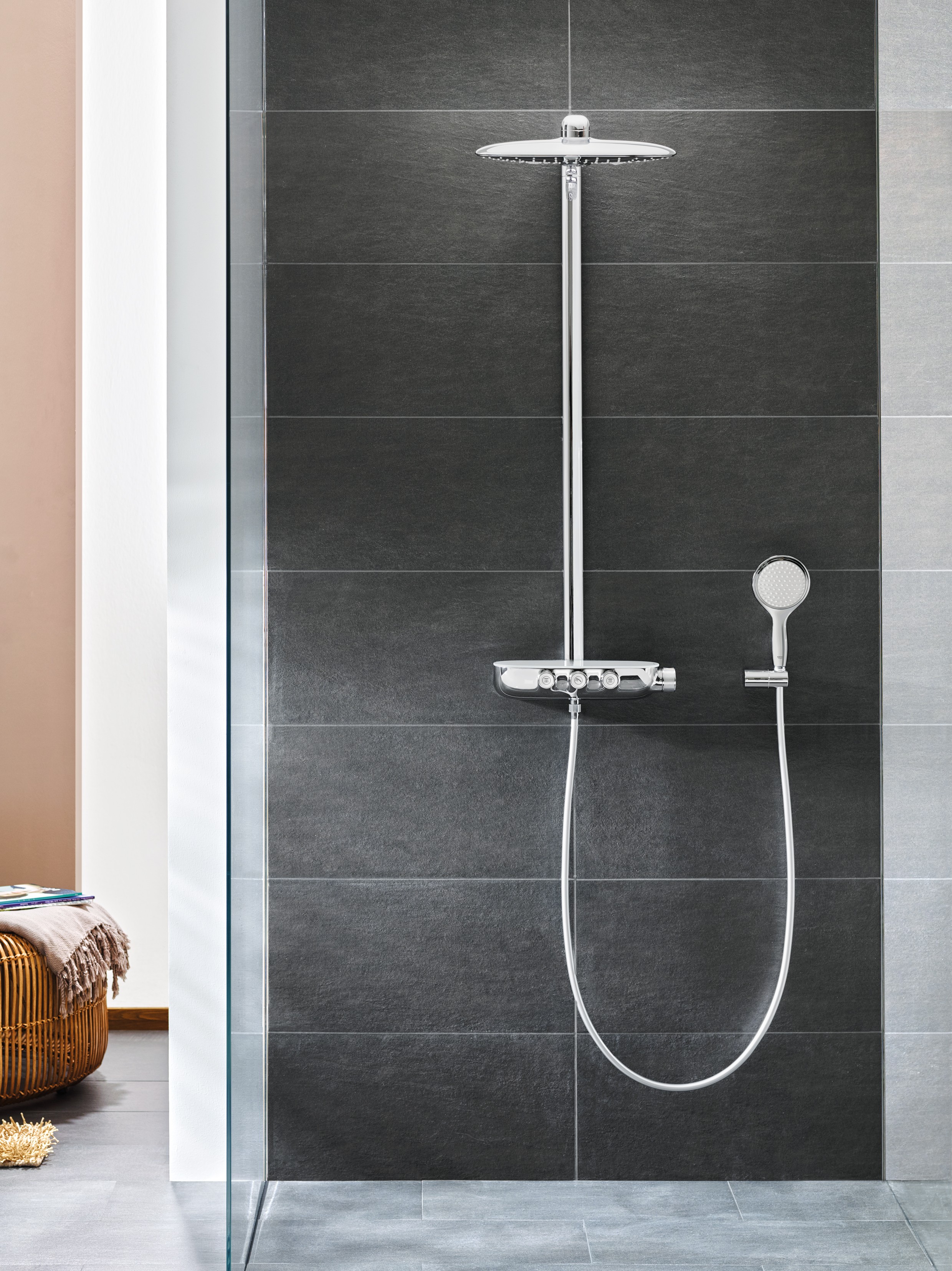 Душова система Grohe Rainshower System SmartControl 360 26250LS0 огляд - фото 8