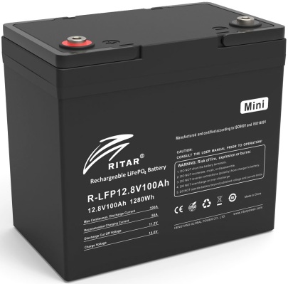 Ritar LiFePO4 R-LFP 12.8V 100Ah mini