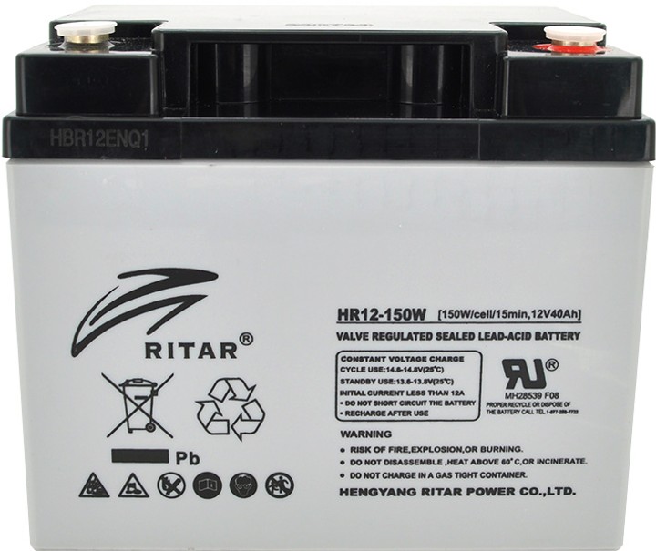 Ritar AGM 12V 40Ah (HR12150W)