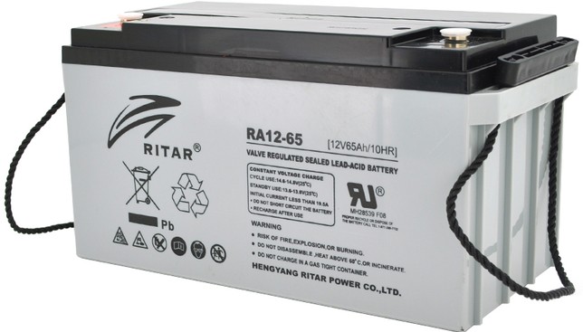 Акумуляторна батарея Ritar AGM 12V 65Ah (RA12-65)