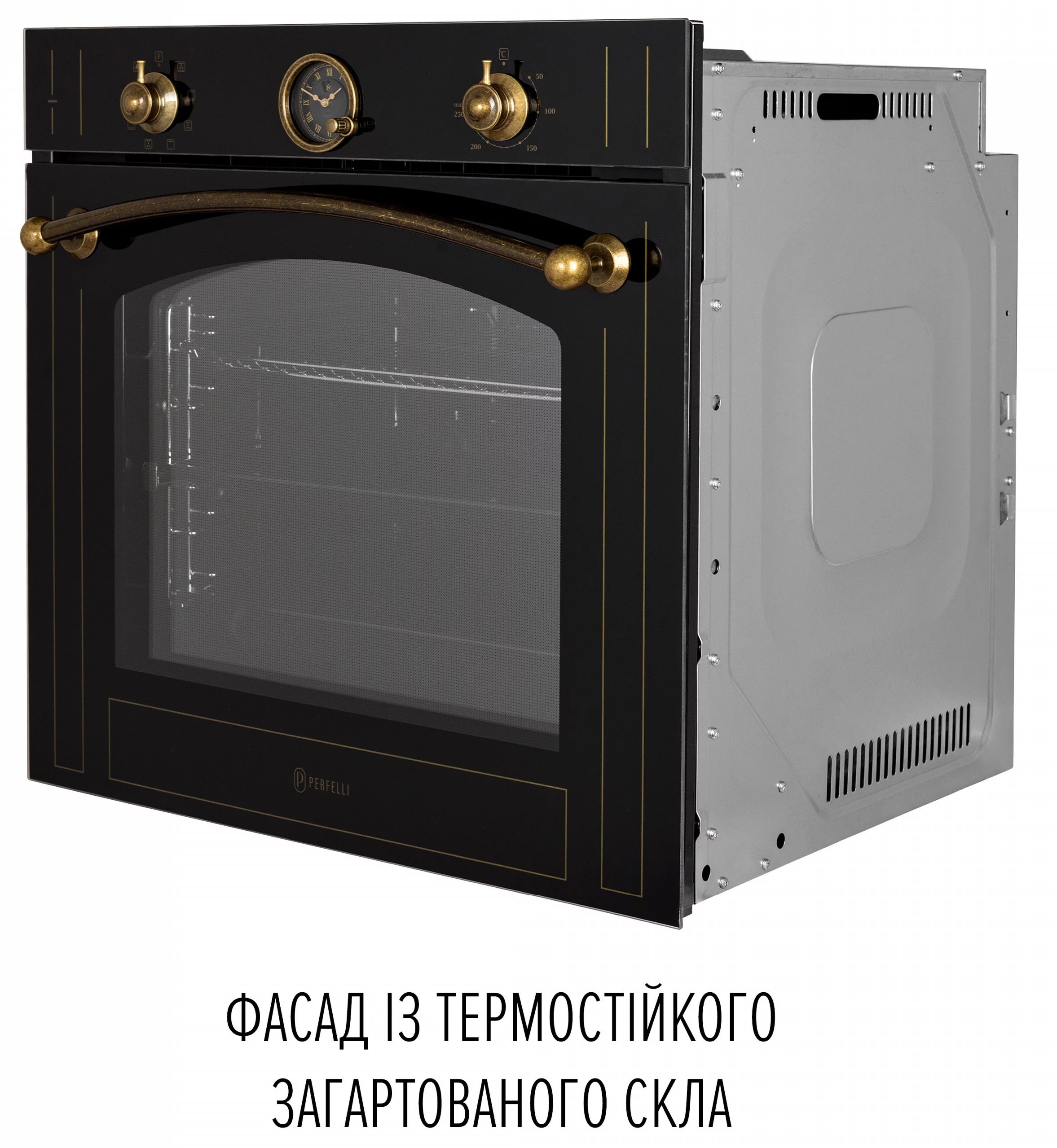 в продажу Духова шафа Perfelli Vintage 6A8N Nero - фото 3