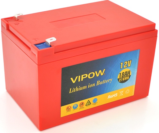 Vipow Li-ion 12V 18Ah (VP-12180LI)