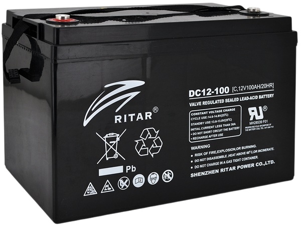 Ritar Carbon 12V 100 Ah (DC12-100C)