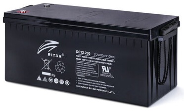 Аккумуляторная батарея Ritar Carbon 12V 200 Ah (DC12-200C)