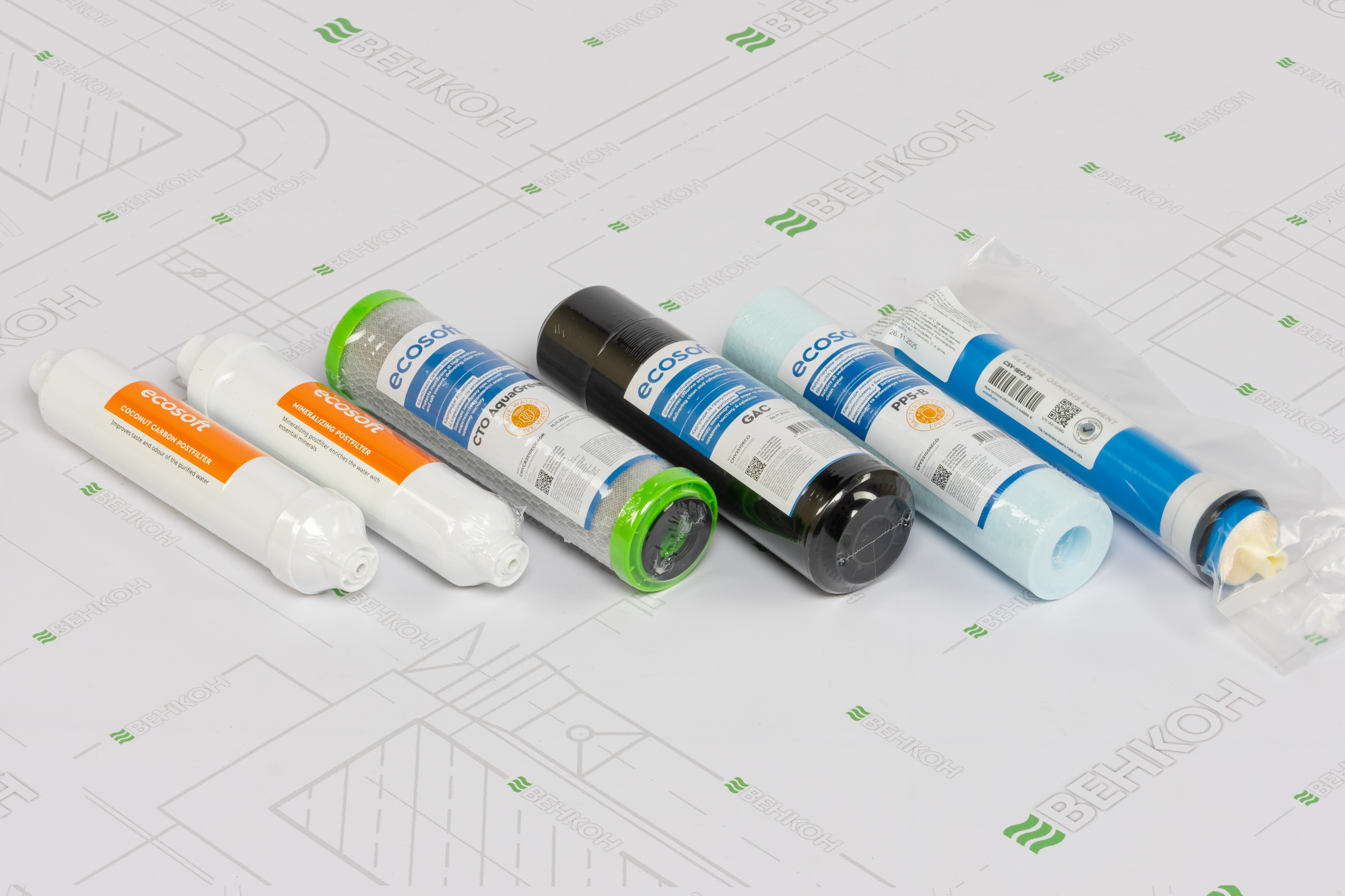 Комплект картриджей Ecosoft Absolute 12 месяцев CHV6ECOABS цена 2427 грн - фотография 2