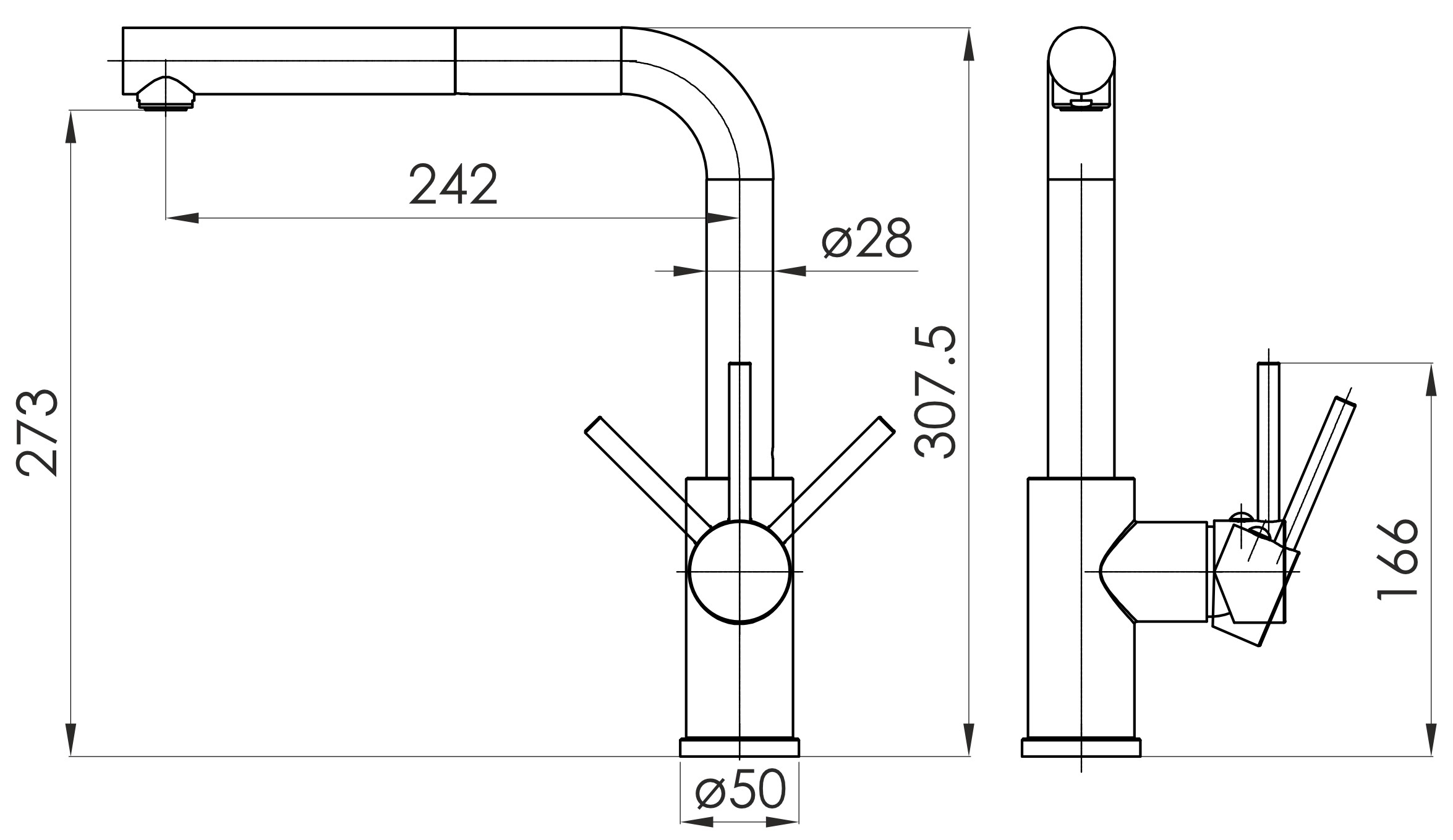 Imprese Argo-S f03409016DS (93085) Габаритные размеры