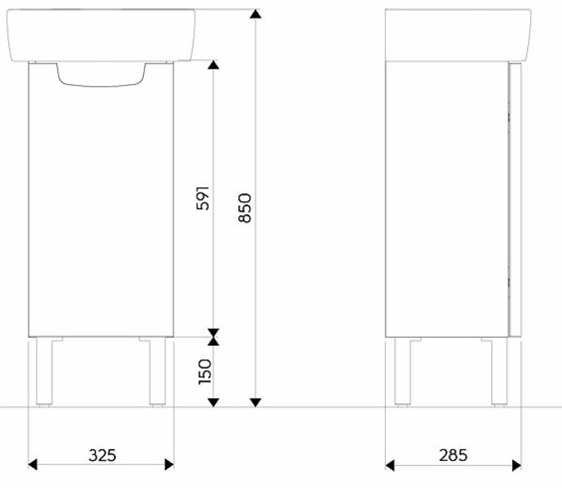 Kolo Rekord K99024000 Габаритні розміри