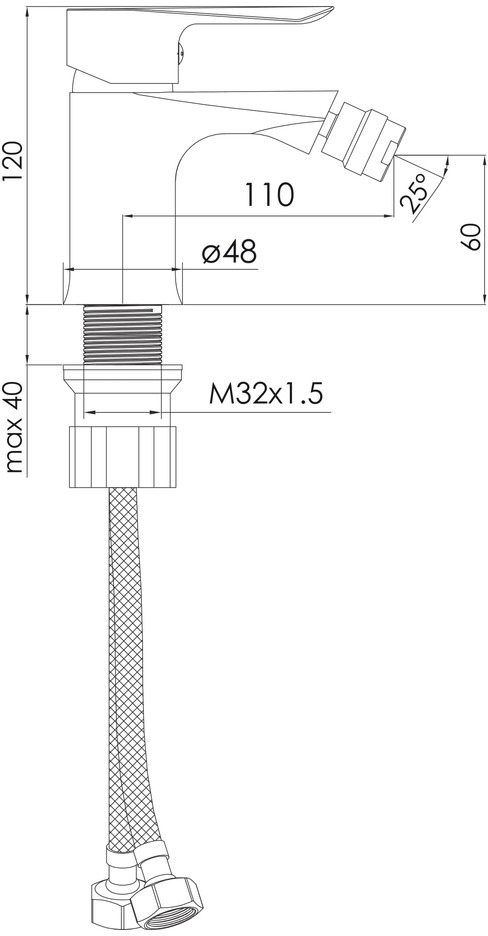 Imprese Vaclav f03106410AA Габаритные размеры