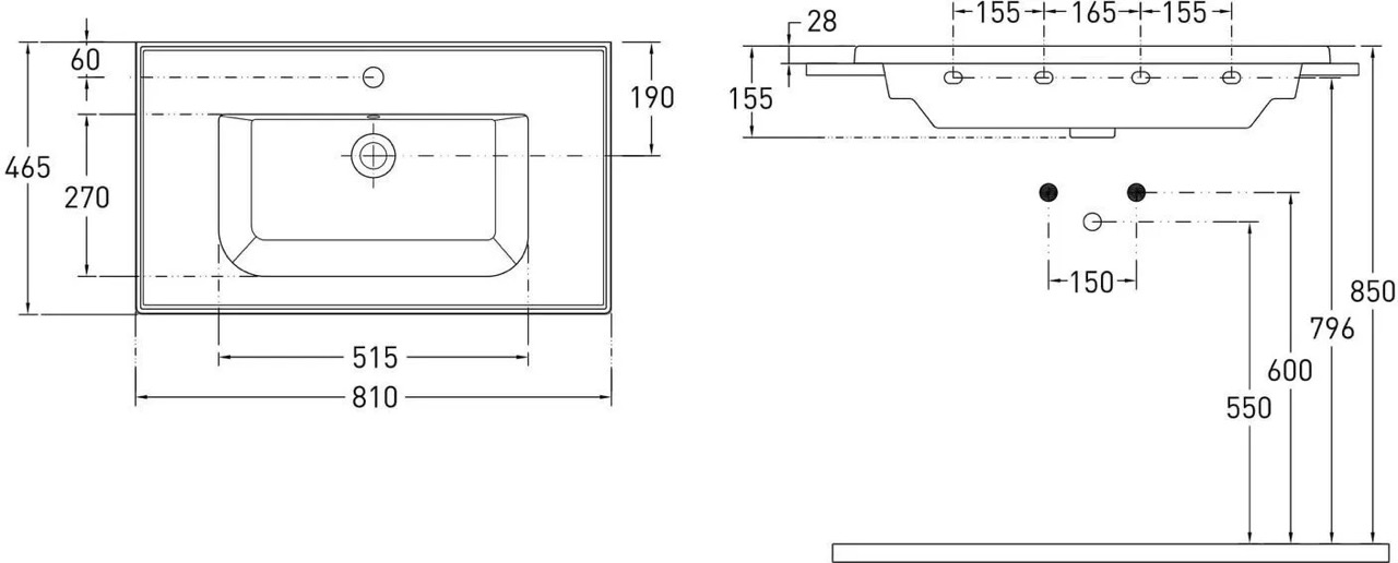 Imprese Elio u08507703FJ Габаритні розміри