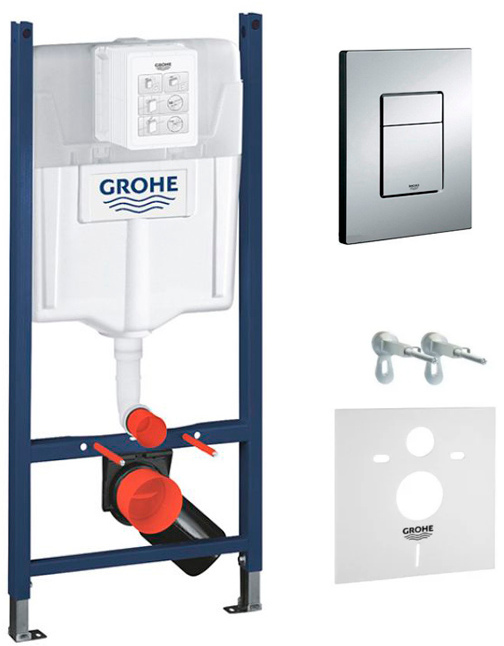 Інсталяція для унітазу Grohe Rapid SL 3884000G+38732000