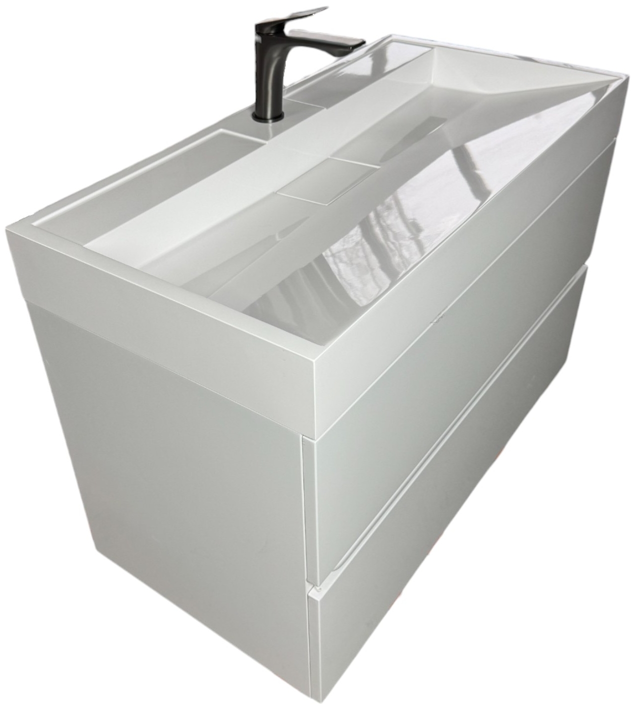 Раковина Adamant Vision-90 900x455мм White інструкція - зображення 6