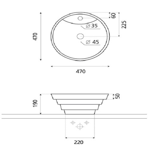 Bathco Atlanta 99023025 Габаритні розміри