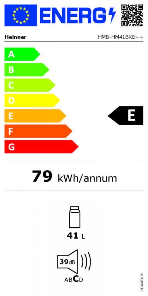 в продажу Холодильник Heinner HMB-HM41BKE++ - фото 3