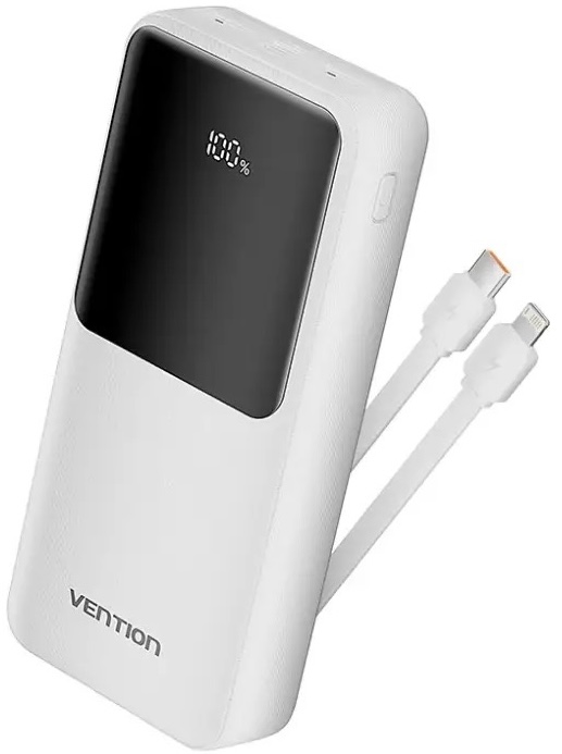 Повербанк Vention 20000mAh 22.5W 3A PD White (FHPW0)