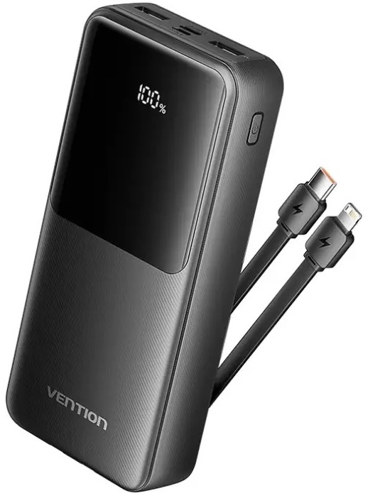 Повербанк Vention 20000mAh 22.5W 3A PD Black (FHPB0)