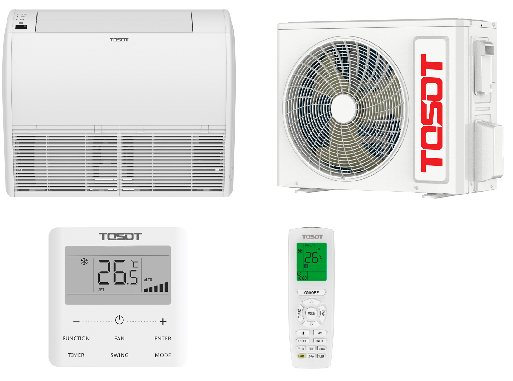 Кондиционер сплит-система Tosot TUD50ZD1/A-S/TUD50W1/NhA-S