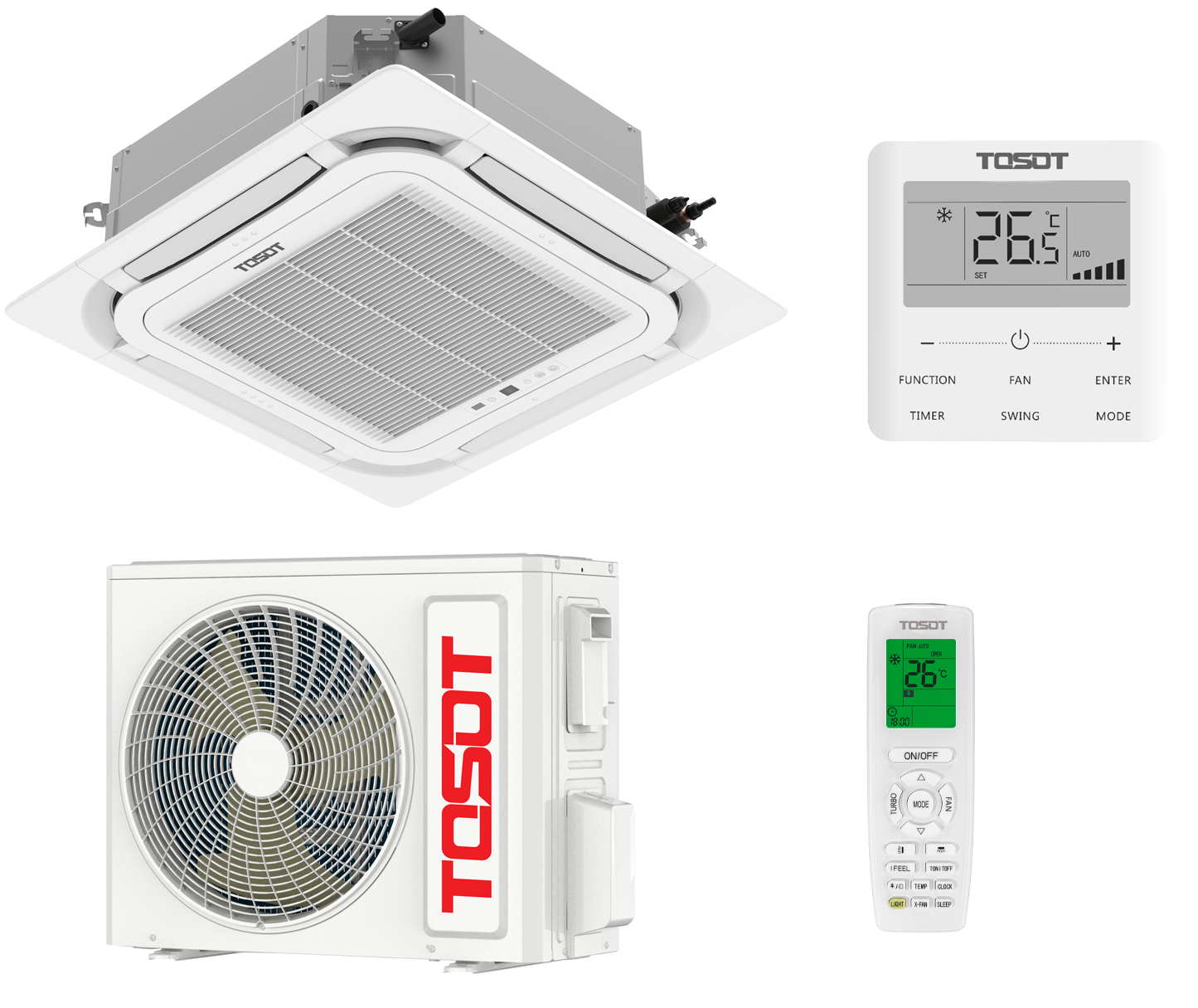 Кондиционер сплит-система Tosot TUD50T1/A1-S/TUD50W1/NhA-S+TF05