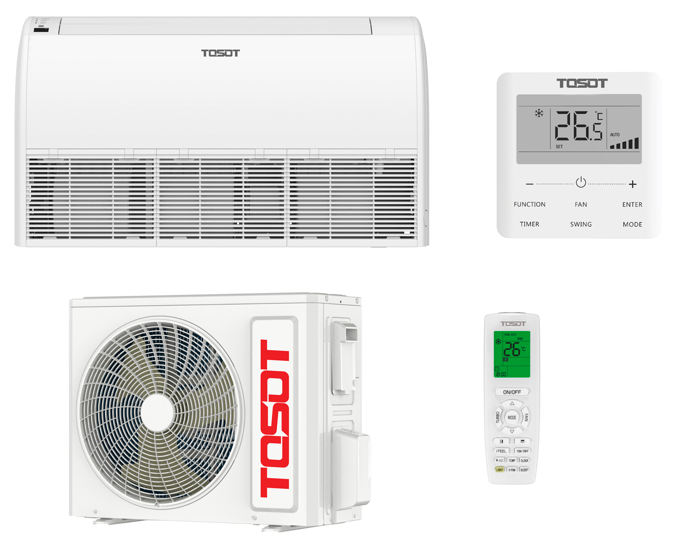 Кондиционер сплит-система Tosot TUD140ZD1/A-S/TUD140W1/NhA-X в интернет-магазине, главное фото