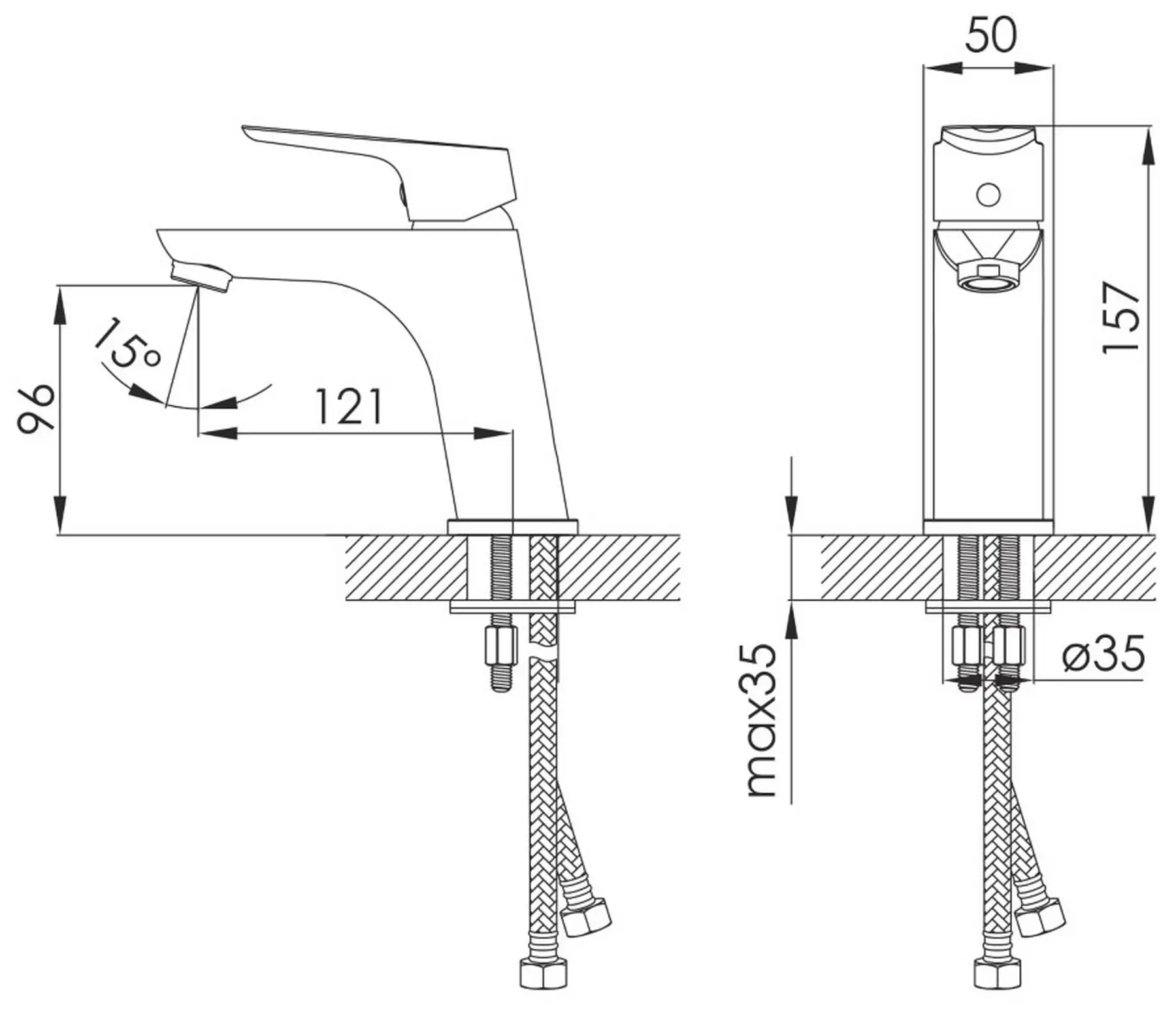 Imprese Kucera f03503410AA Габаритні розміри