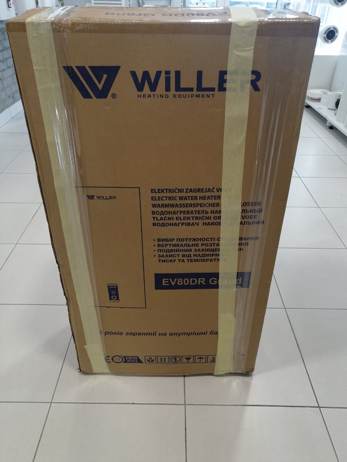 Бойлер Willer Grand EV80DR уценка инструкция - изображение 6