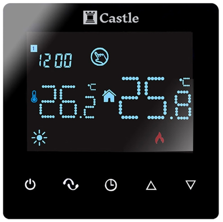 Терморегулятор Castle AC606H чорний