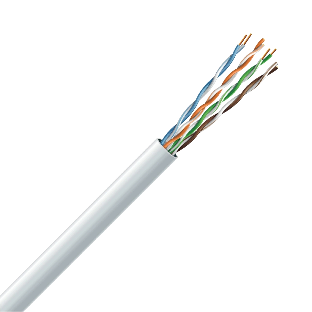 Кабель симетричний (вита пара) ЗЗКМ Cat 5e U/UTP 4х2х24AWG, 305 м (7091001)