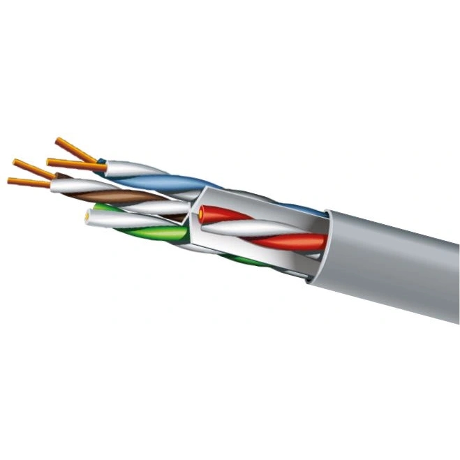 Кабель симетричний (вита пара) ЗЗКМ Cat 6 U/UTP 4х2х23AWG, 305 м (72569)