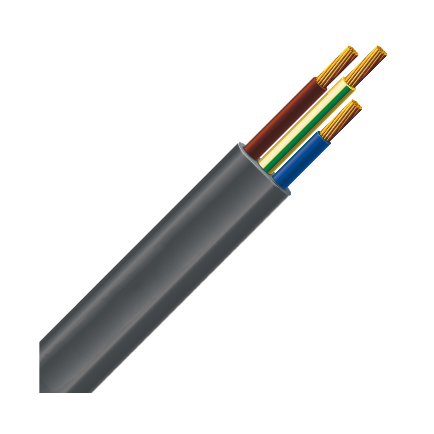 Кабель Одескабель ВВП-2 3x16 мм² (6933) 200м