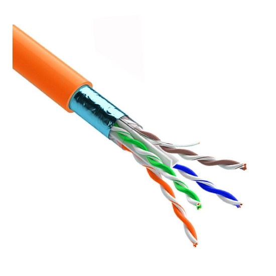 Кабель симметричный (витая пара) Одескабель КПВнг-HFЭ-ВП (200) 4x2x0.51 (F/UTP-cat.5E LSFROH), 305 м (49269) в интернет-магазине, главное фото