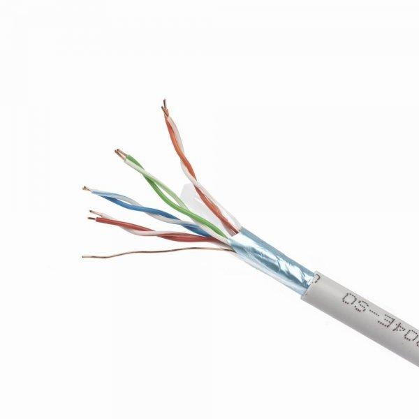 Cablexpert Cat 5e F/UTP 4x2x24AWG CCA, 305 м (FPC-5004E-SOL)