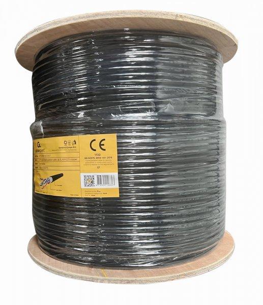 Кабель симметричный (витая пара) Cablexpert Cat 6 U/UTP 4x2x23AWG PE Cu, 305 м (UPC-6004-SO-OUT) цена 270884 грн - фотография 2