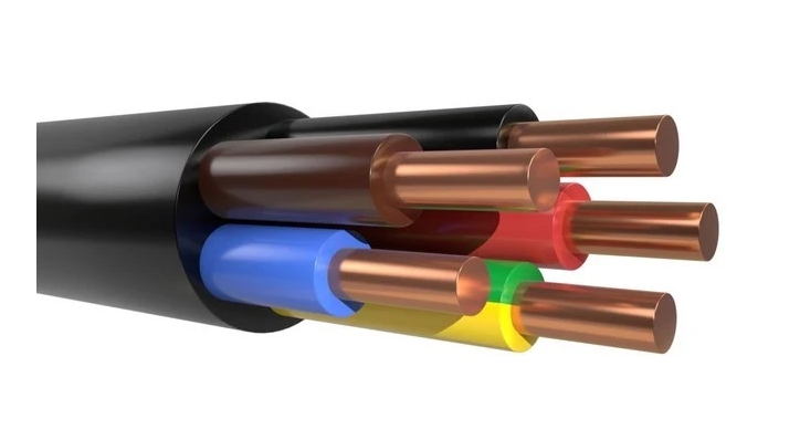 Кабель силовой Gal-Kat ВВГнг-LS 5x6 мм² (ГК000020427)
